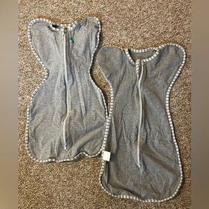 Love to Dream Gray Kids Pajamas Sleep Sack